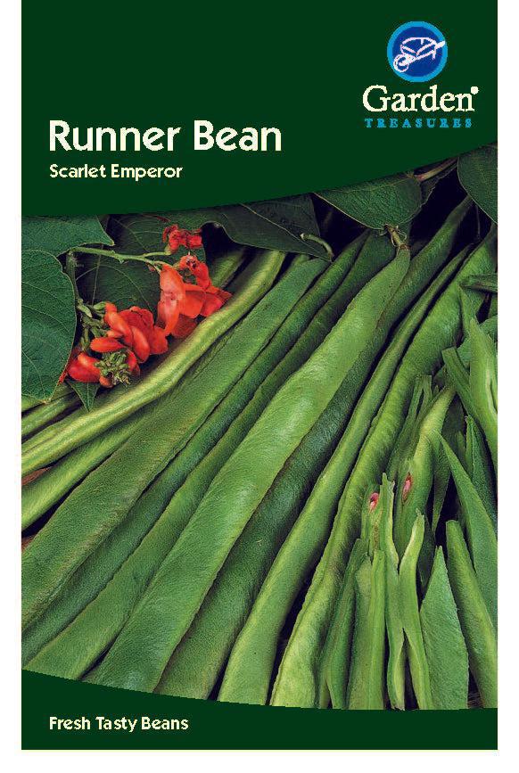 Runner Bean Scarlet Emperor Seeds -