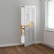 Rushmore White Primed Glazed Internal Door - 1981mm x 762mm -