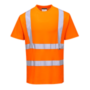 Portwest S170 Hi-Vis Cotton Comfort Breathable T-Shirt - HI-VIS T-SHIRTS
