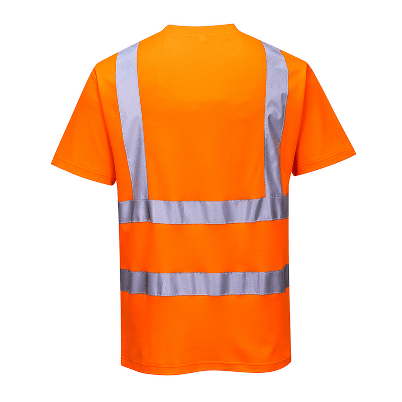 Portwest S170 Hi-Vis Cotton Comfort Breathable T-Shirt - HI-VIS T-SHIRTS