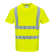 Portwest S170 Hi-Vis Cotton Comfort Breathable T-Shirt - HI-VIS T-SHIRTS