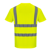 Portwest S170 Hi-Vis Cotton Comfort Breathable T-Shirt - HI-VIS T-SHIRTS