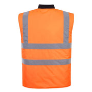 Portwest S469 Hi-Vis Reversible Bodywarmer - Business & Industrial > Work Safety Protective Gear HI-VIS JACKETS & COATS