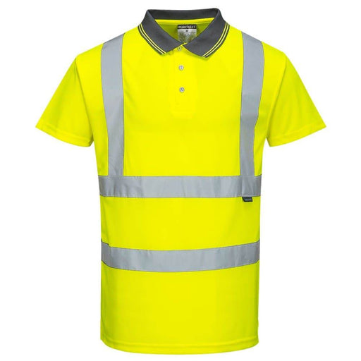Portwest S477 Hi-Vis Polo Shirt - HI-VIS T-SHIRTS