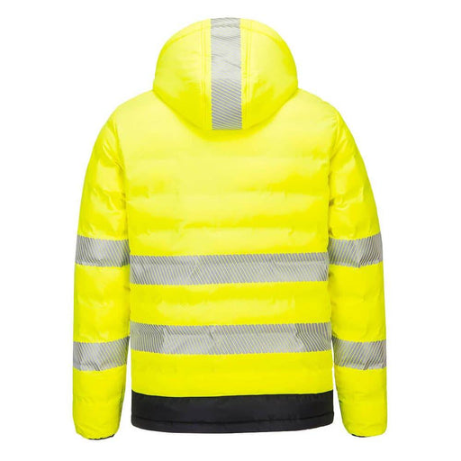 Portwest S548 Hi-Vis Ultrasonic Heated Tunnel Jacket - Battery Included - Apparel & Accessories > Clothing > Outerwear > Coats & Jackets > Bomber Jackets HI-VIS JACKETS & COATS