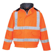 Portwest S778 Bizflame Rain Hi-Vis Antistatic FR Bomber Jacket - FLAME RETARDANT JACKETS