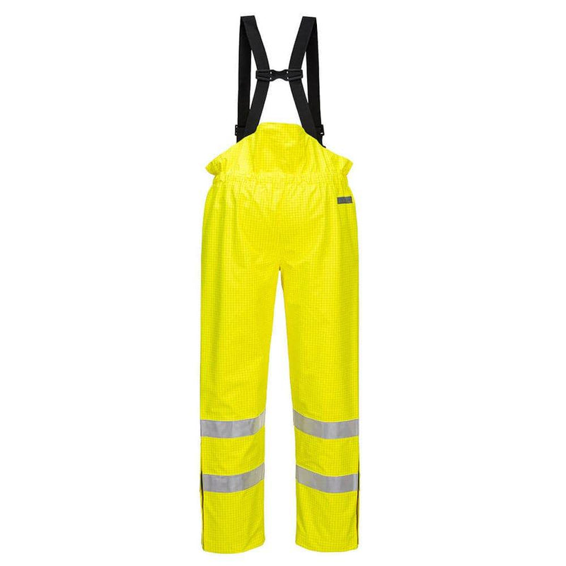 Portwest S780 Bizflame Hi-Vis Unlined Antistatic FR Rain Trousers - FLAME RETARDANT TROUSERS