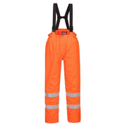 Portwest S781 Bizflame Rain Lined Hi-Vis Antistatic FR Bib & Brace - FLAME RETARDANT TROUSERS