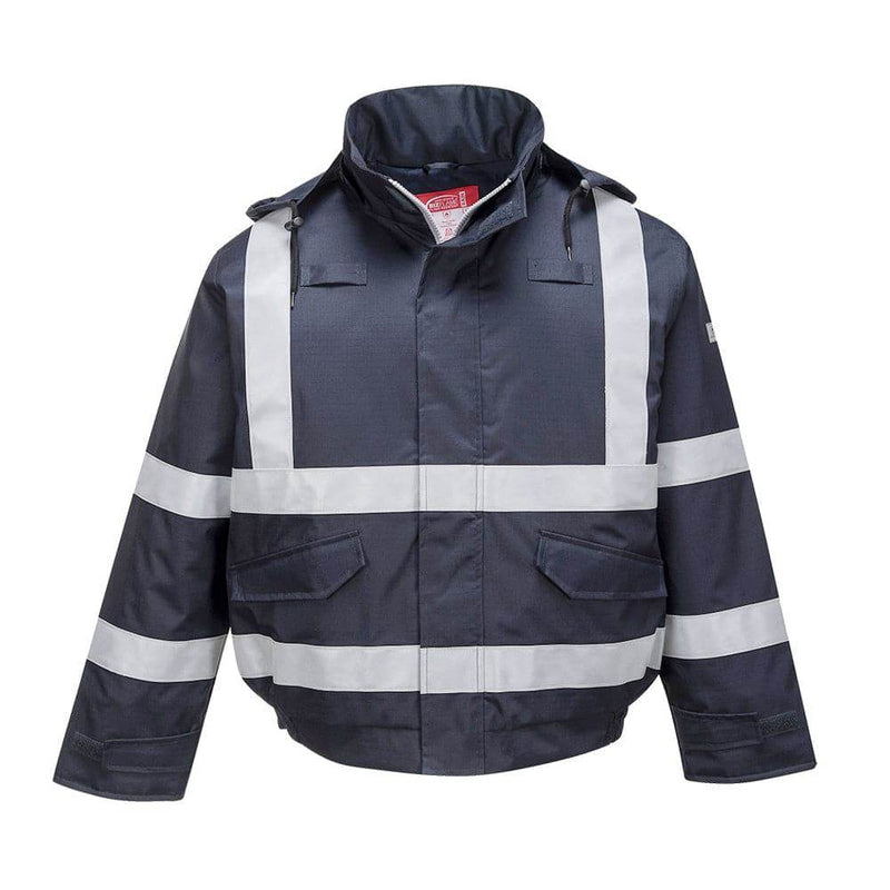 Portwest S783 Bizflame Rain FR Multi Protection Bomber Jacket - FLAME RETARDANT JACKETS