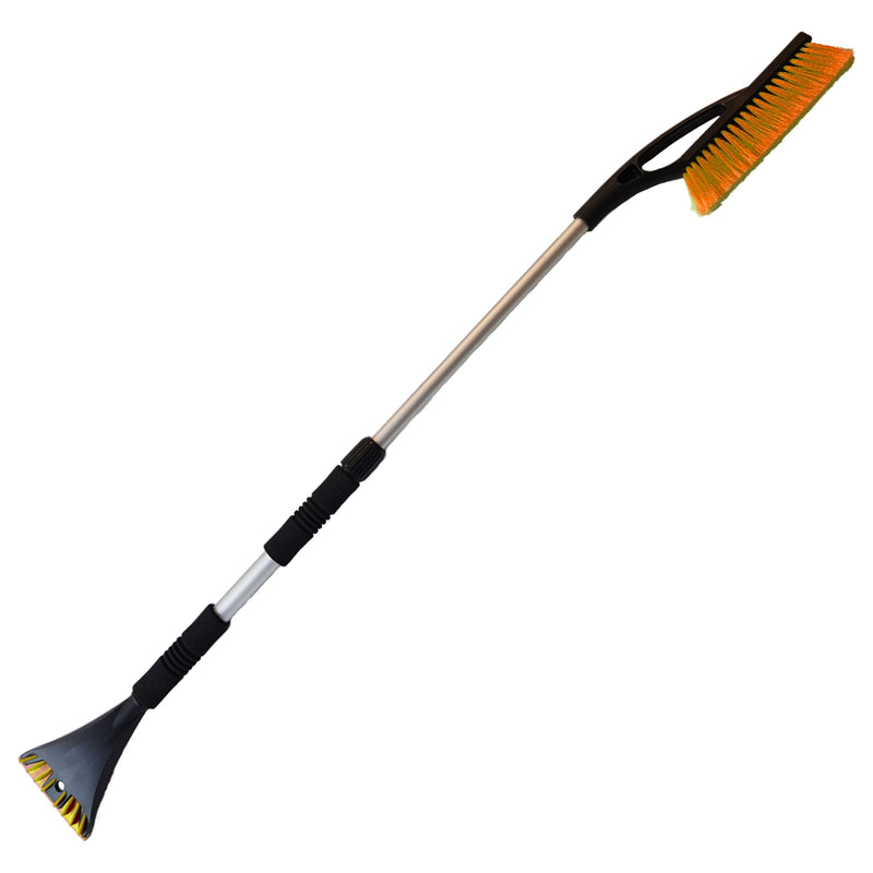 Telescopic Snow Brush + Ice Scraper Orange - Vehicles & Parts > Vehicle Parts & Accessories CAR
