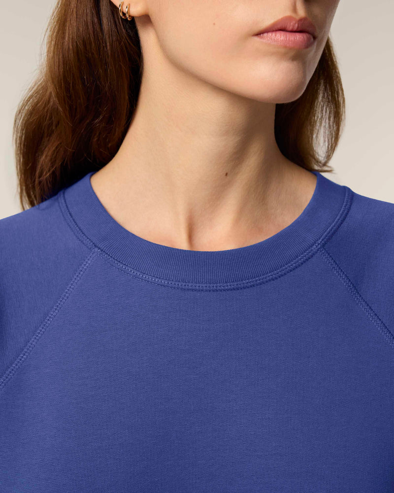 Organic Cotton Raglan Sweatshirt: Womens
