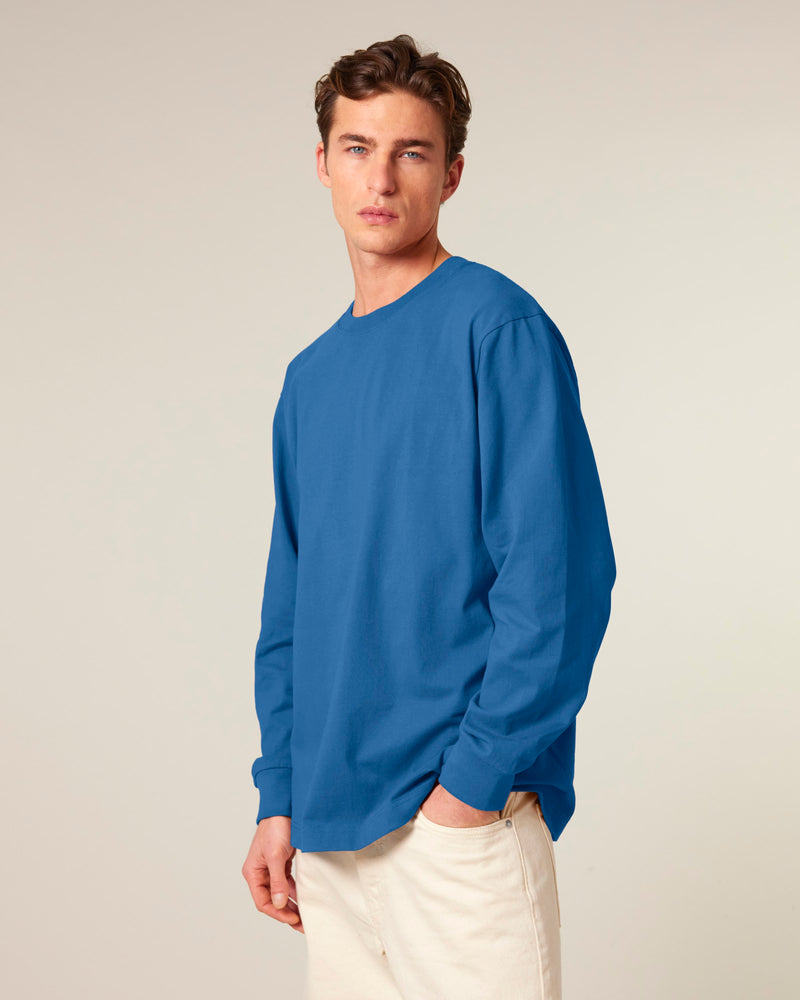 Organic Heavyweight Relaxed Long Sleeve T-shirt: Unisex
