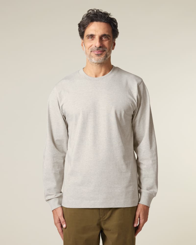 Organic Heavyweight Relaxed Long Sleeve T-shirt: Unisex