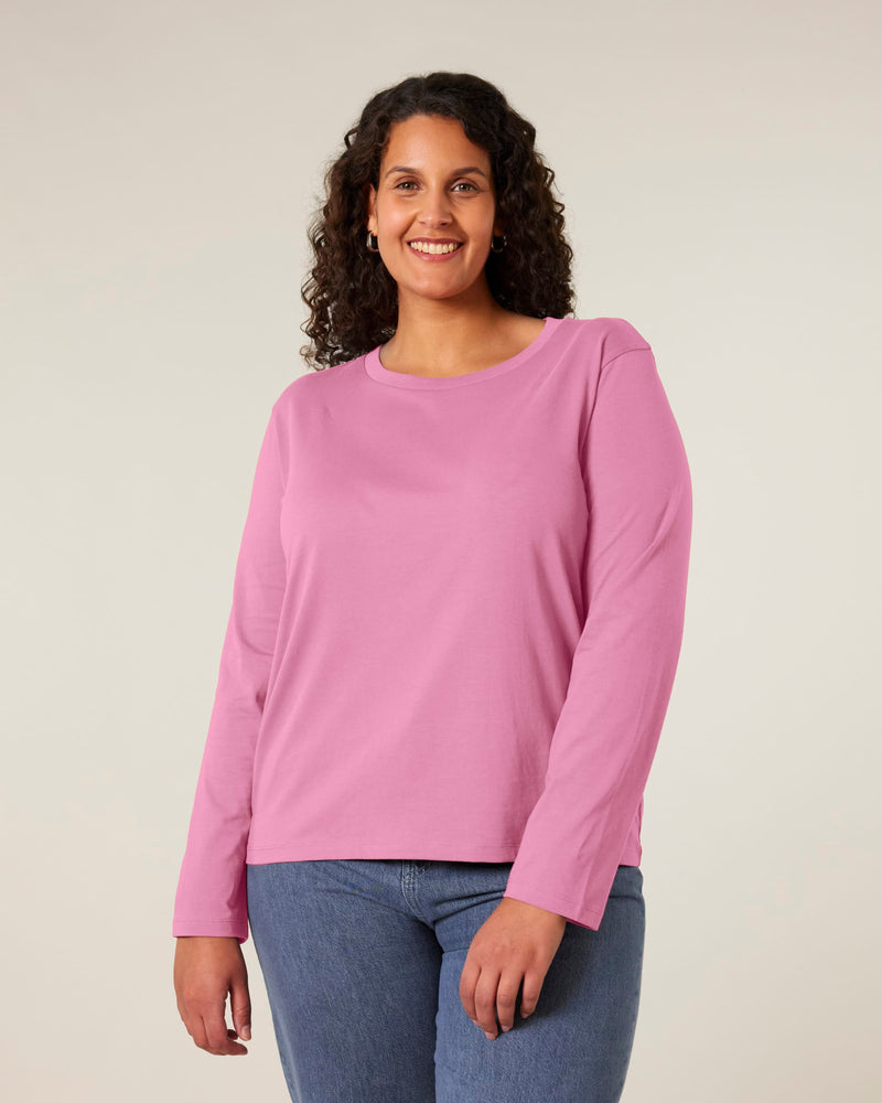Organic Colours Long Sleeve T-shirt: Womens