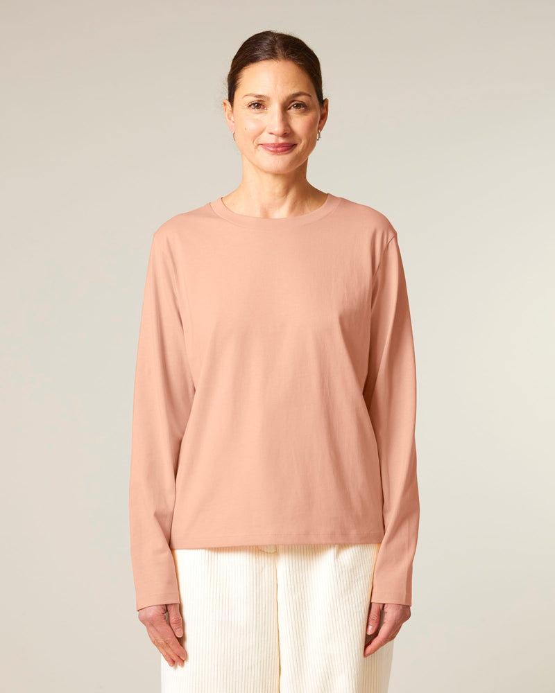 Organic Colours Long Sleeve T-shirt: Womens