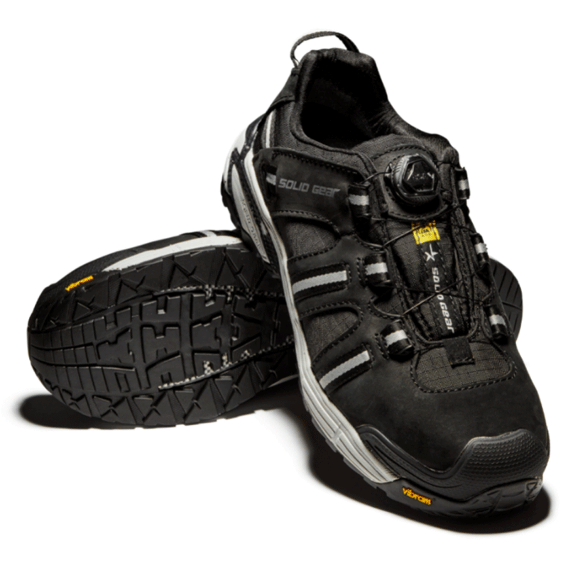 SOLID GEAR BY SNICKERS VAPOR S3 SG80003 SRC WORK SHOE VIBRAM SOLE - SAFETY TRAINERS
