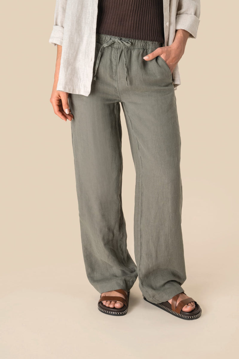 Linen Womens Work Trousers - Part Of Our Sustainable Workwear Clothing Range