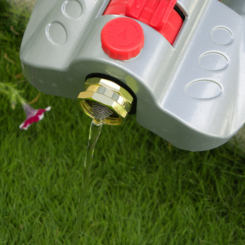 Bar Metal Turbo Oscillating Sprinkler - Home & Garden > Lawn & Garden > Watering & Irrigation > Sprinklers & Sprinkler Heads > Sprinklers Garden watering