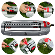 Bar Metal Turbo Oscillating Sprinkler - Home & Garden > Lawn & Garden > Watering & Irrigation > Sprinklers & Sprinkler Heads > Sprinklers Garden watering