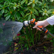 Hose Gun Water Sprayer 8-Pattern Multi-Function, Cost Wise Black/Orange - Home & Garden > Lawn & Garden > Watering & Irrigation > Garden Hose Spray Nozzles
