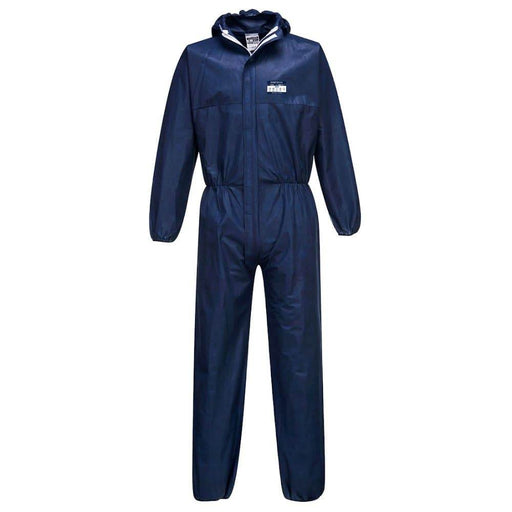 Portwest ST30 BizTex SMS Coverall Type 5/6 (Pk50) - DISPOSABLE WORKWEAR