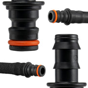 Porous Pipe Connector 1/2" Barb to Snap On Male - Home & Garden > Lawn & Garden Garden watering