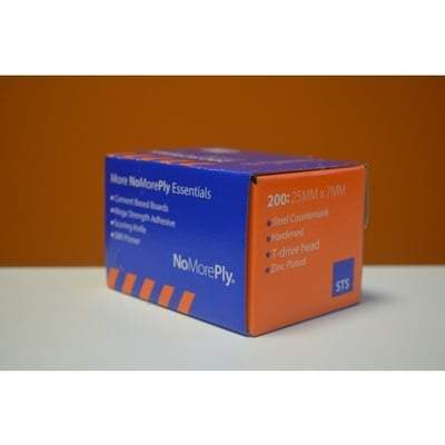 25mm STS Fibre Cement Board Screws - All Quantities - Hardware > Hardware Accessories > Hardware Fasteners > Screws Tiling