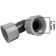 Swivel Elbow 1" BSP Female Female - Home & Garden > Lawn & Garden