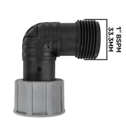 Swivel Elbow 1" BSP Male Female - Home & Garden > Lawn & Garden