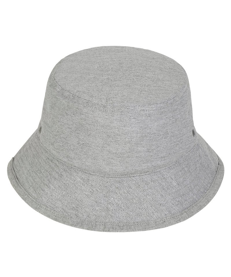 Bucket Work Hat Grey Black Natural Organic & Recycled - Sustainable Workwear Range