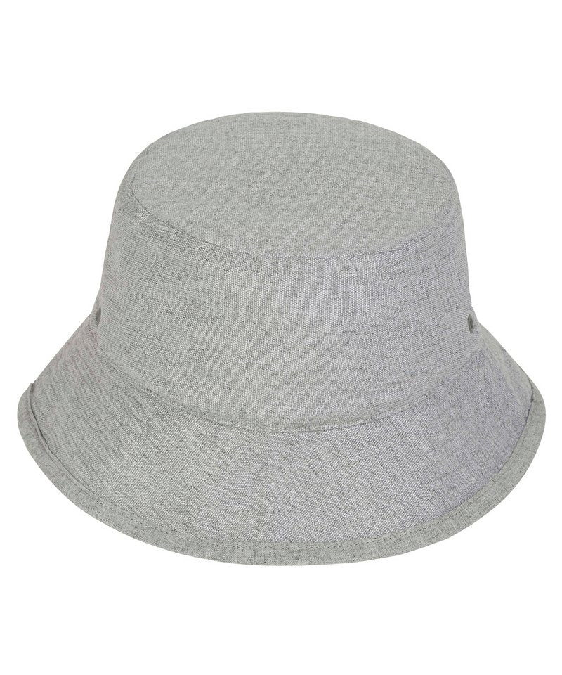 Bucket Work Hat Grey Black Natural Organic & Recycled - Sustainable Workwear Range