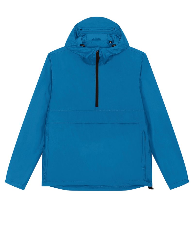 Recycled Polyester Zip Neck Anorak: Unisex