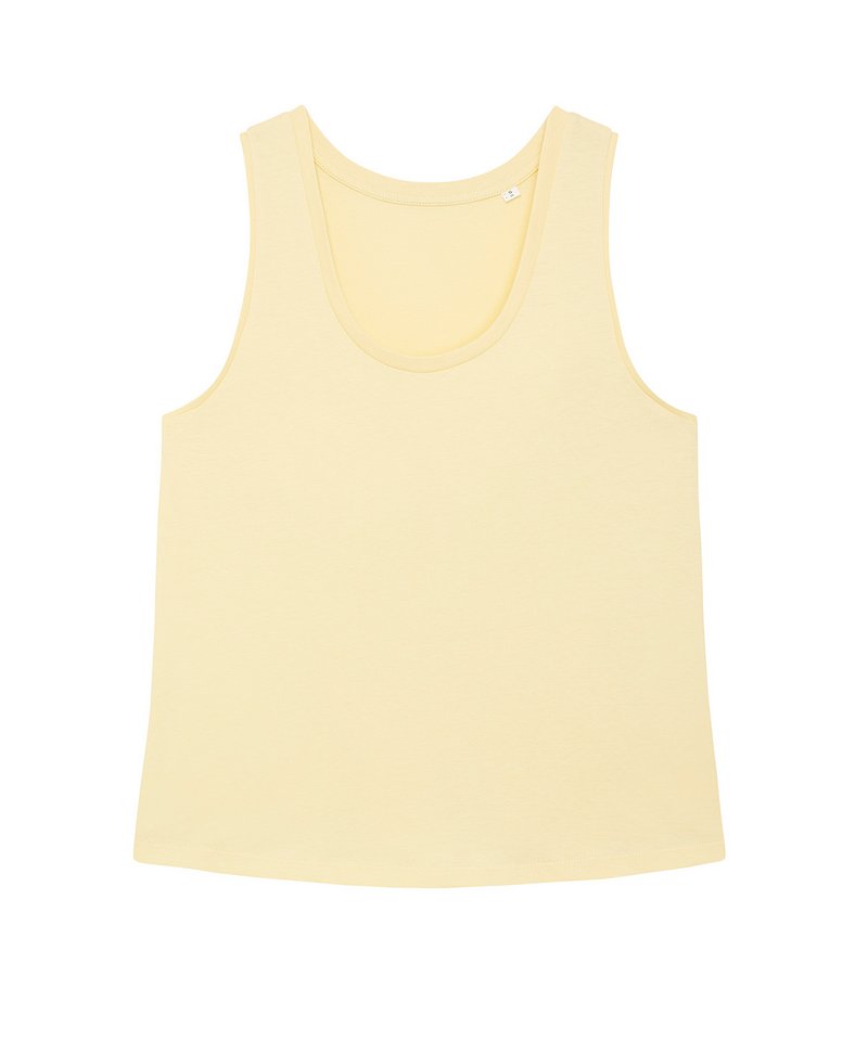 Organic Cotton Womens Medium-fit Work Tank Top Sizes XS to 2XL - Sustainable Workwear Range