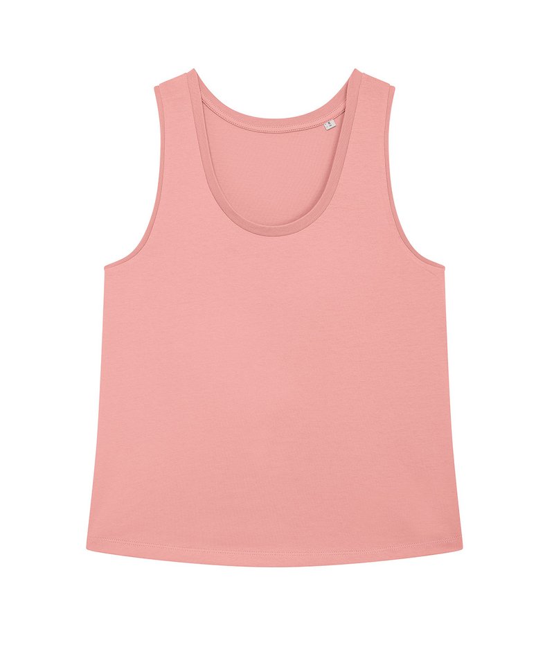 Organic Cotton Womens Medium-fit Work Tank Top Sizes XS to 2XL - Sustainable Workwear Range