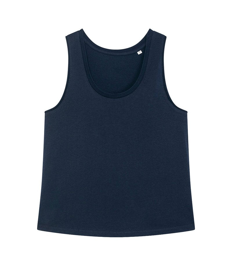 Organic Cotton Womens Medium-fit Work Tank Top Sizes XS to 2XL - Sustainable Workwear Range
