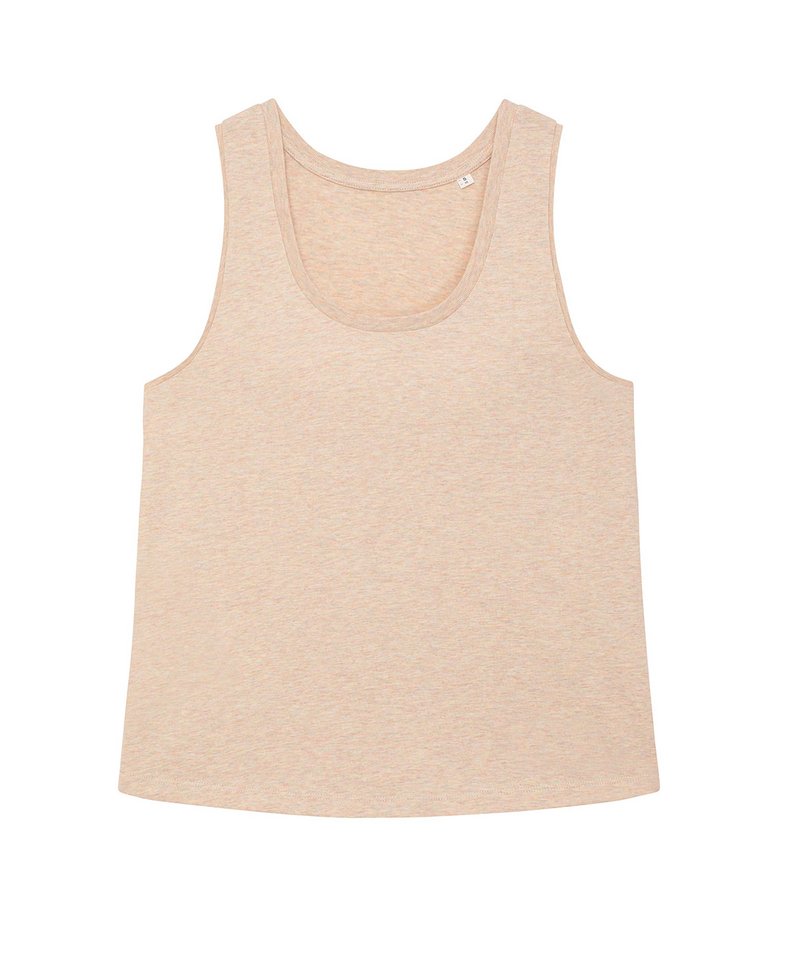 Organic Cotton Womens Medium-fit Work Tank Top Sizes XS to 2XL - Sustainable Workwear Range
