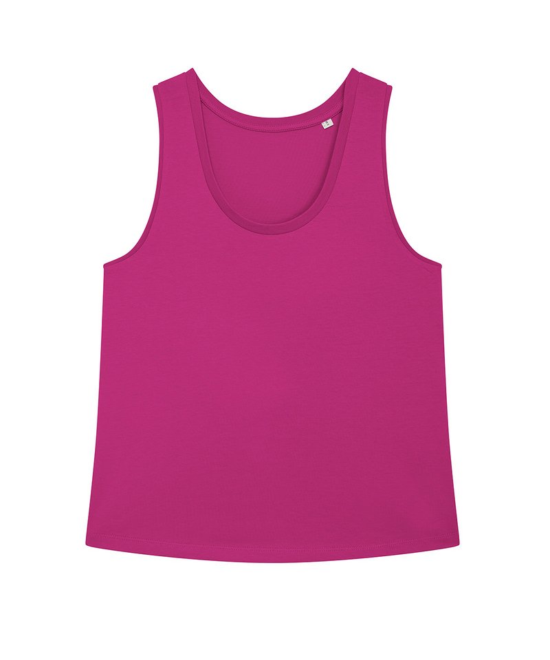 Organic Cotton Womens Medium-fit Work Tank Top Sizes XS to 2XL - Sustainable Workwear Range