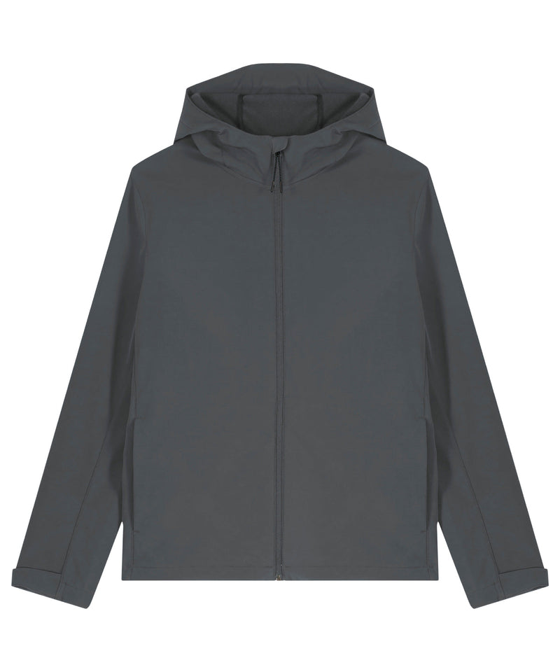 Recycled Polyester Hooded Softshell Jacket