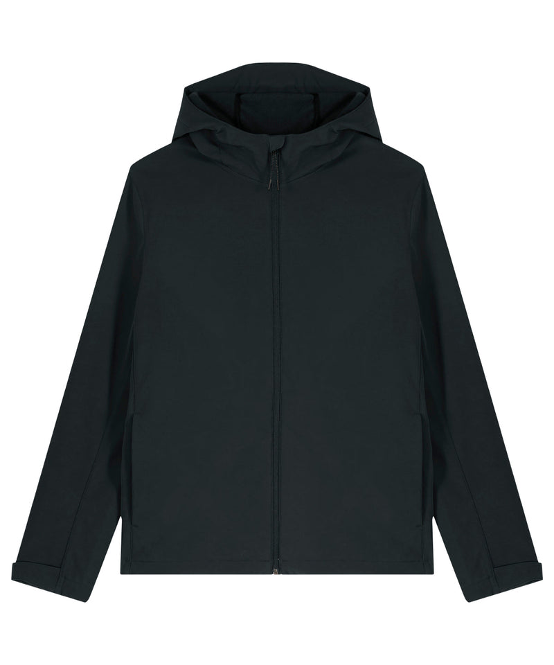 Recycled Polyester Hooded Softshell Jacket