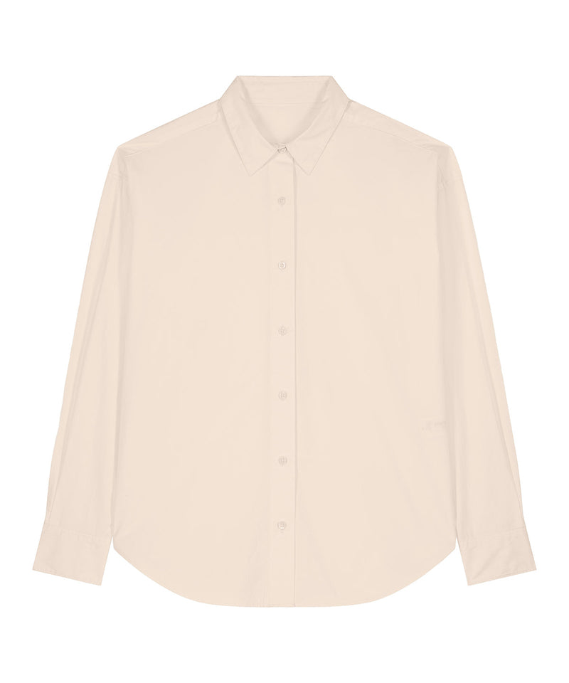 Organic Poplin Long Sleeve Shirt: Mens
