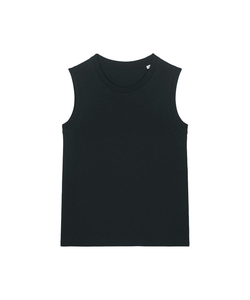 Organic High Neck Tank Top: Womens