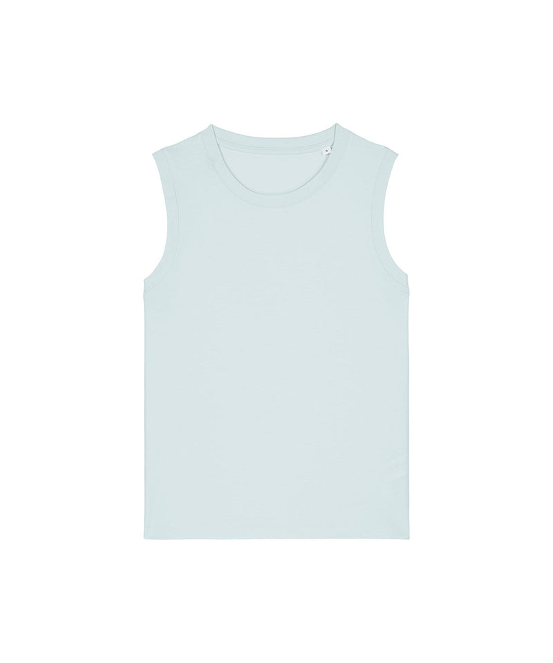 Organic High Neck Tank Top: Womens