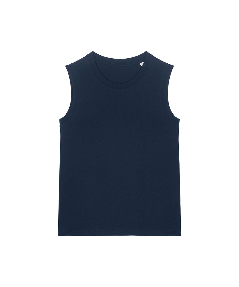Organic High Neck Tank Top: Womens