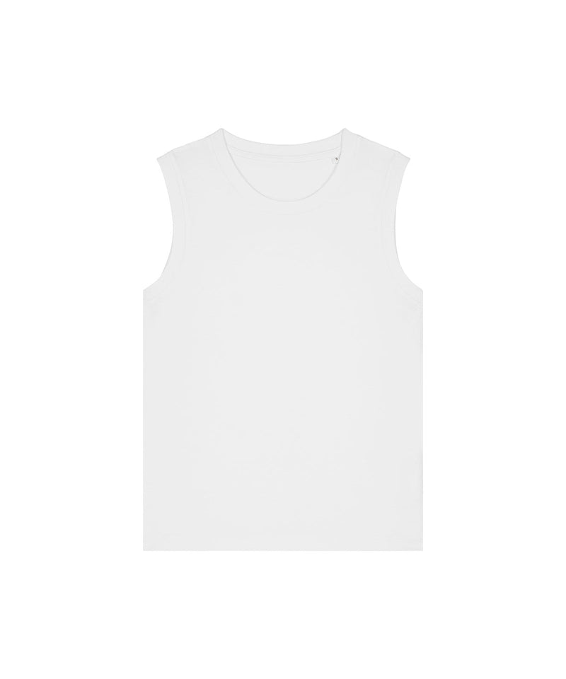 Organic High Neck Tank Top: Womens