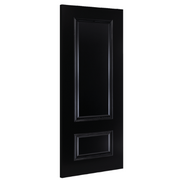 Deanta Sandringham Black Pre-Finished Internal Door - All Sizes -