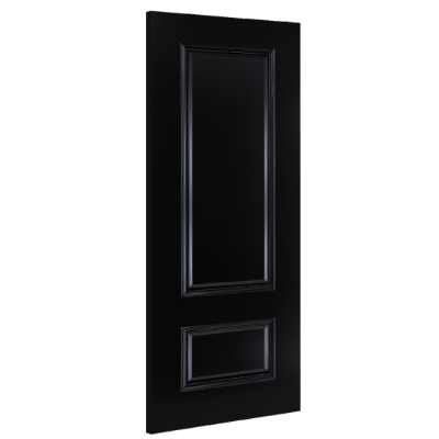 Deanta Sandringham Black Pre-Finished Internal Door - All Sizes -