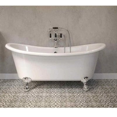 Blenheim Double Ended Freestanding Bath - 1640mm x 700mm - Bathrooms
