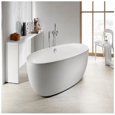 Virginia Freestanding Acrylic Bath - Waste & Overflow - 1700 x 800mm - Bathrooms
