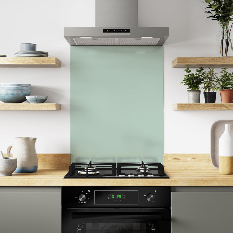 Bushboard Alloy Seabreeze Green Aluminium Feature Kitchen Splashback