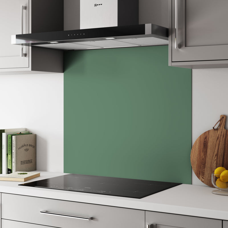 Bushboard Alloy Seafoam Green Aluminium Feature Kitchen Splashback
